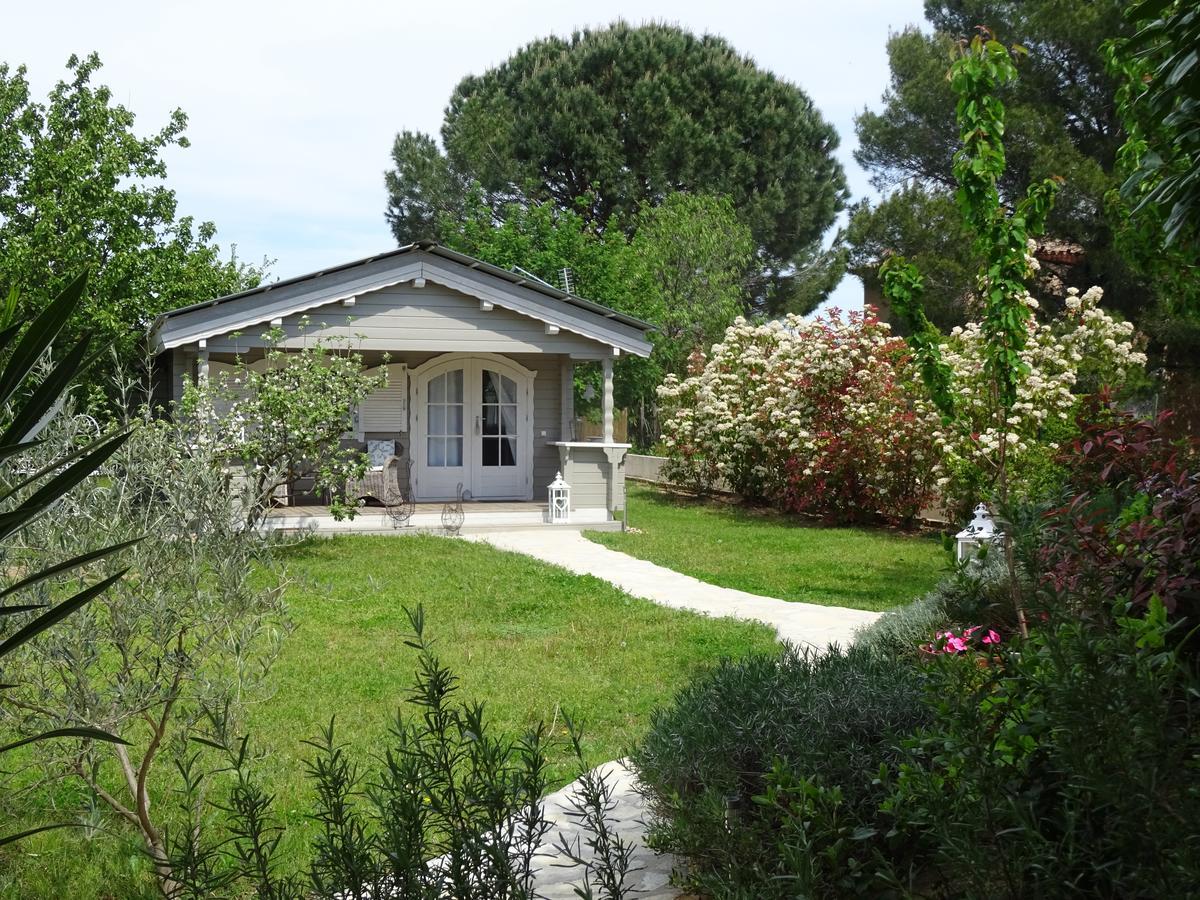 Chalet De Charme Aniane Exterior photo